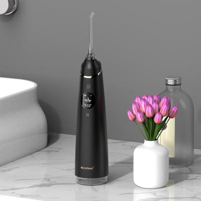 China Intelligent Screen Display Nicefeel Oral Irrigator With 1400mAh Lithium Battery for sale