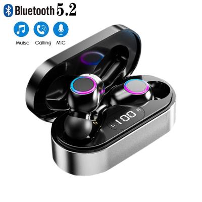 中国 True Wireless Bluetooth 5.2 Earbuds TWS F12 Sport Touch In Ear Bass Stereo Earphones 販売のため