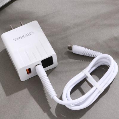 China 5V 3.1A Quick Charge 3.0 2 In 1PVC Fast Charging ABS Plastic Material for sale