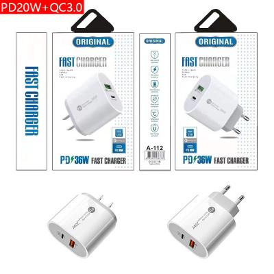 China 5V 3.1A 20W Macaron PD QC3.0 Quick Charger With USB Data Cable for sale