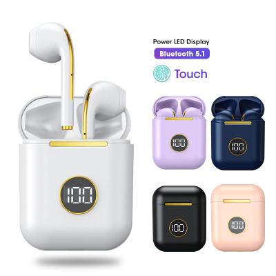 Chine Bruit J18 décommandant le casque d'Earbuds de stéréo des écouteurs TWS Bluetooth 5,1 à vendre