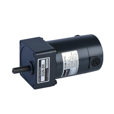 China GDM-07SC Brush Electric Motor with 1:3-300 3GN3-300K Gearbox for sale