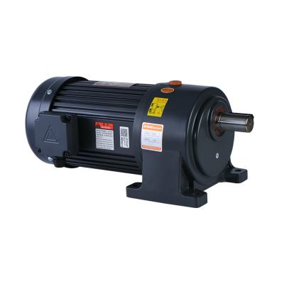 China 400w 0.5hp Electric Motor Gearbox 28mm Shaft Aluminum Housing for sale