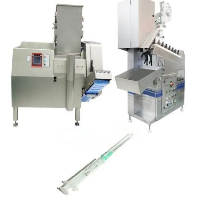 China Final Inspection Syringe Production Line Class III CCC for sale
