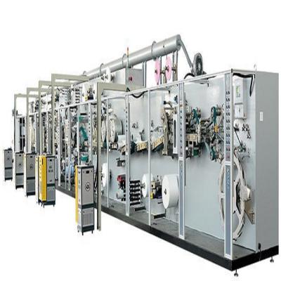 China PLC Baby Diaper Production Line Diaper Equipment for sale