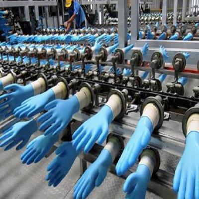 中国 使い捨て可能な医学の乳液の手袋の生産ラインニトリルの手袋の生産ライン 販売のため