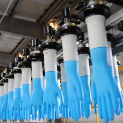 China 21KW Disposable Latex Gloves Production Line 3000 X 100 X 1200mm for sale