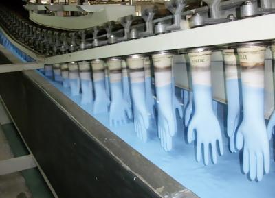 China Fully Automatic Latex Gloves Production Line For Hospital 380V 50HZ for sale