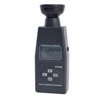 China DT2240B Non-Contact  60~39,999RPM Digital Flash Frequency Speedometer Stroboscope Tachometer for sale