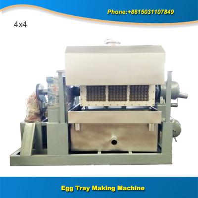 China Semi-automatic sunny dryer  2000 pcs paper molding egg tray machinery for sale