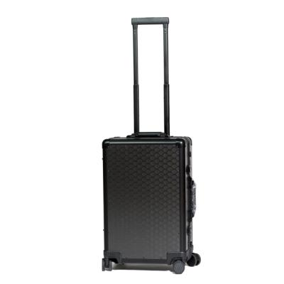 China High Strength Custom Made High Strength Carbon Fiber Travel Travel Tag Carry On Suitcase for sale