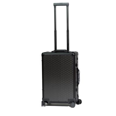China High Strength High Quality Unique Portable Carbon Fiber Luggage Suitcase for sale