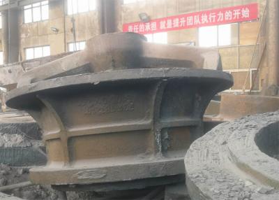 China Proceso grande del tratamiento térmico de la pieza de acero fundido de la cucharón del pote de acero de la escoria en venta