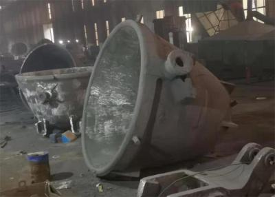 中国 製鉄所の鋳物場のひしゃくの鋳造の機械化のための合金鋼のスラグ鍋 販売のため