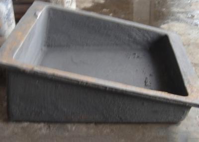 China Custom Lead Ingot Mold , Alum Cap Sow Molds With Fork Slots V Method for sale