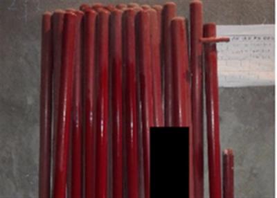 중국 빨간 실리콘 질화물 열전대 보호 관, 반토 관은 1개의 끝을 닫았습니다 판매용