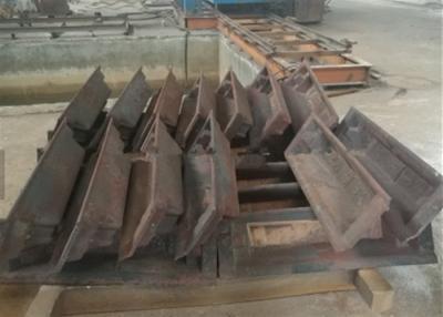China Recycling Lead Ingot Mold , Aluminum Ingot Mold Cast Steel Or Cast Iron Material for sale