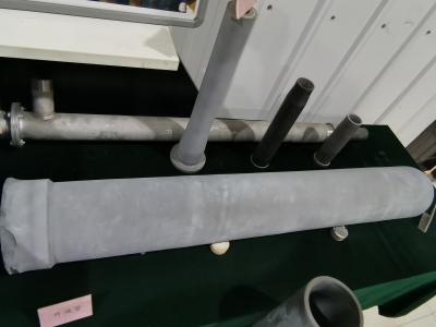 China TPT tubos de cerámica de la protección del termopar de 18 pulgadas para el horno en venta