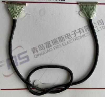 China 400mm Radio LVDS Wire Harness , Awg42 LCD Wire Harness for sale