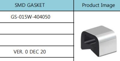 China Flat 50mm Conductive Foam Gasket , 50mm Conductive Shielding Gasket for sale