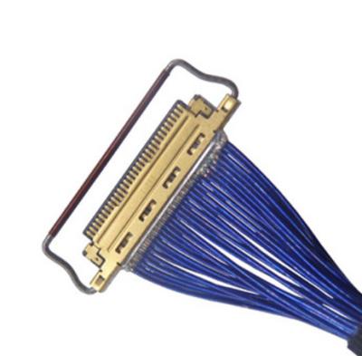 China 50-15000mm 60 Pin Lvds Cable, cabo coaxial grosso de 370mm para a tela do PC da nota da exposição à venda