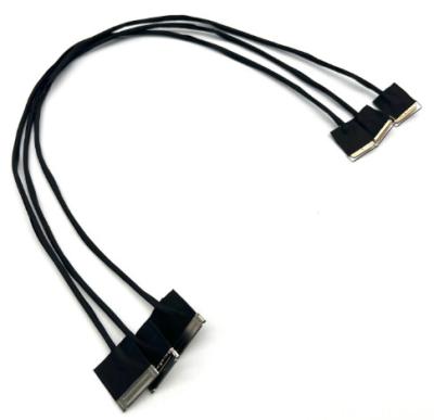 Китай 40 коаксиальных сборки кабеля 38-46AWG Pin Lvds Pin 30 ультра тонких для доски Pcb продается