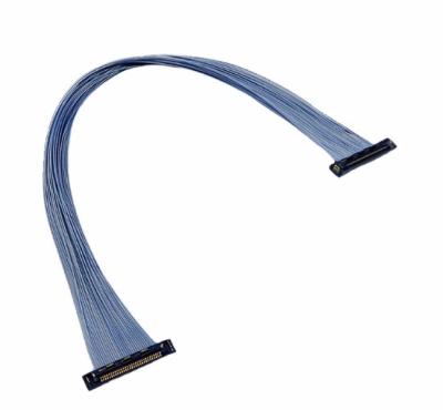 China 15cm 30 Pin Lvds Over Coax 0.4mm Ultra Flexible Coaxial Cable for sale
