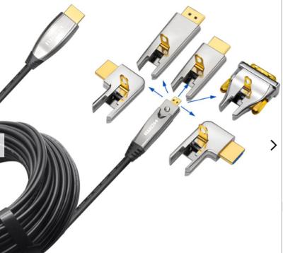China conjunto de cabo 20 de 48gps HDMI à fibra ótica de 100ft 8k Hdmi à venda