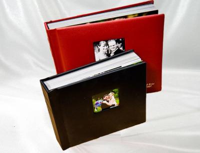 China Luxury Personalized Leather Storybook Professional Wedding Photo Albums 8 x 12 for sale