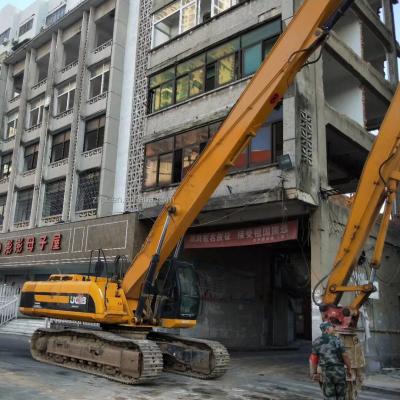 China Masterly HY385 High Reach Arm Demolition , 24 Meters Q355B Excavator Long Reach for sale