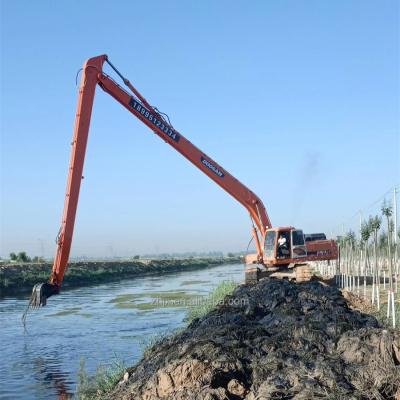 China Excavator extension arm and port dredging designed for river dredging for sale