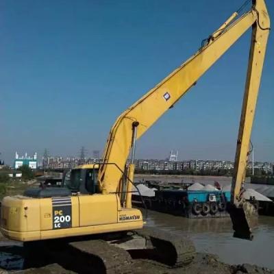 中国 pc130 excavator long arm excavator  three sections demolition arm  long reach Boom 販売のため