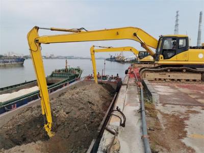 China Máquina escavadora padrão Long Reach Boom do OEM e cubeta do braço 0.4-0.5CBM à venda
