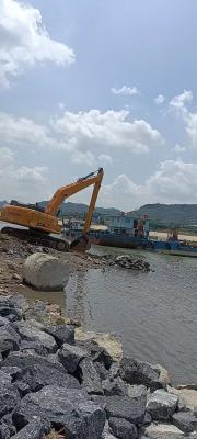 China Komatsu Excavator Long Reach Boom , Excavator Attachments Long Reach Arm for sale