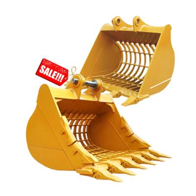 China CAT312 PC130 Excavator Skeleton Bucket , Durable 12 20ton Backhoe Attachments for sale