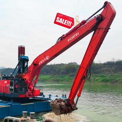 China Long Reach Komatsu Excavator Boom Stick Two Section With Bucket for sale