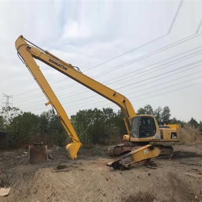 China Sea Dredging Excavator Long Arm , Excavator Long Reach Boom 18M For CAT320D for sale