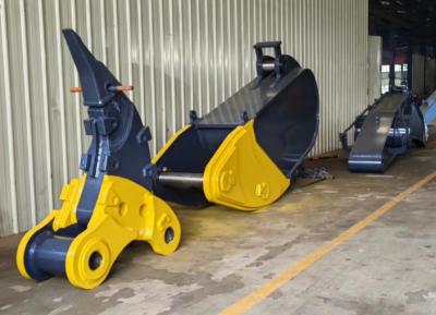 China Strong Digging Non Integral Hook Arm / Excavator Rock Breaking Boom for EC480 for sale