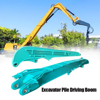 中国 Coastal 2.3mx1.6mx2.2m Excavator Pile Driving Boom 7.5 Tons 400RPM Max Speed 販売のため