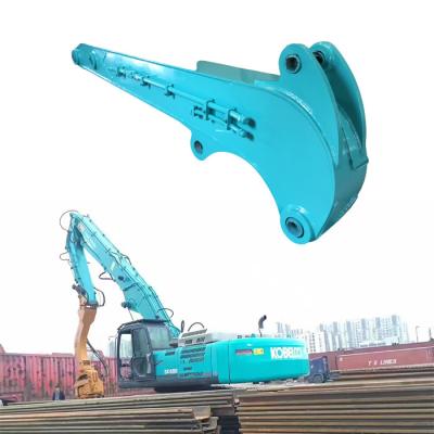 China OEM 11-20m Excavator Boom Pile Driving High Efficiency For PC400 CAT352 DX700 for sale