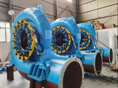 China 100kw~70mw Francis Turbine Generator High Water Head And Low Flow for sale