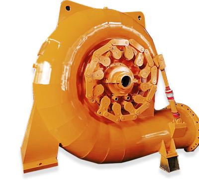 China Francis Water Turbine Generator with Brushless Excitation to Generate Power for sale