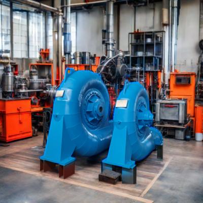 China Vertical or Horizontal Francis Turbine Generator with / 90%-96% Rated Efficiency for sale