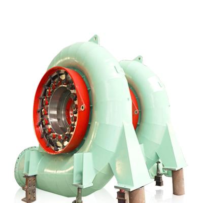 China Mini Francis Hydro Water Turbine Generator-Gewohnheit färbt 100KW-70MW zu verkaufen