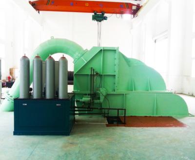 China Lange Lebenszeit-hohe Leistungsfähigkeit des Wasserkraft Pelton-Wasser-Turbinen-Generator-100kw zu verkaufen
