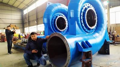 China Turbina hidráulica vertical horizontal Francisco - tipo flujo mezclado del agua del generador de poder en venta