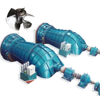 China 500kw Hydraulic Water Turbina Generator Mini Hydroturbine Generator for sale