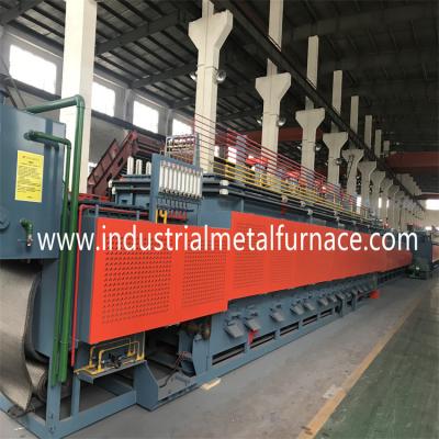 China Electrical Conveyor Mesh Belt Furnace For Fasteners Continuous Hardening And Tempering Furnace for sale
