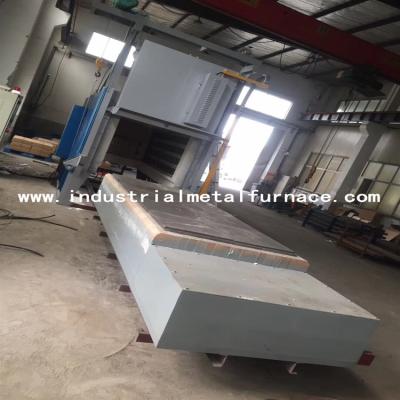 China ODM Electric Resistance Annealing Heating Trolley Type Car Bottom Furnace , Heat Treatment Furnace for sale