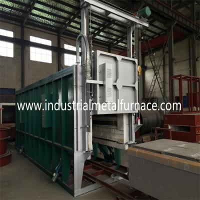 China Industrial Electric Resistance 70KW Heat Treatment Car Bottom Furnace Bogie Hearth Furnace for sale